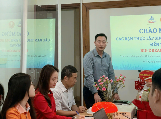 Thực tập sinh Đại Nam đến với Big Dream