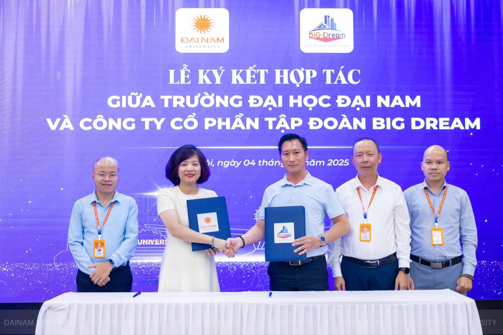 Đại học Đại Nam hợp tác Tập Đoàn Big Dream