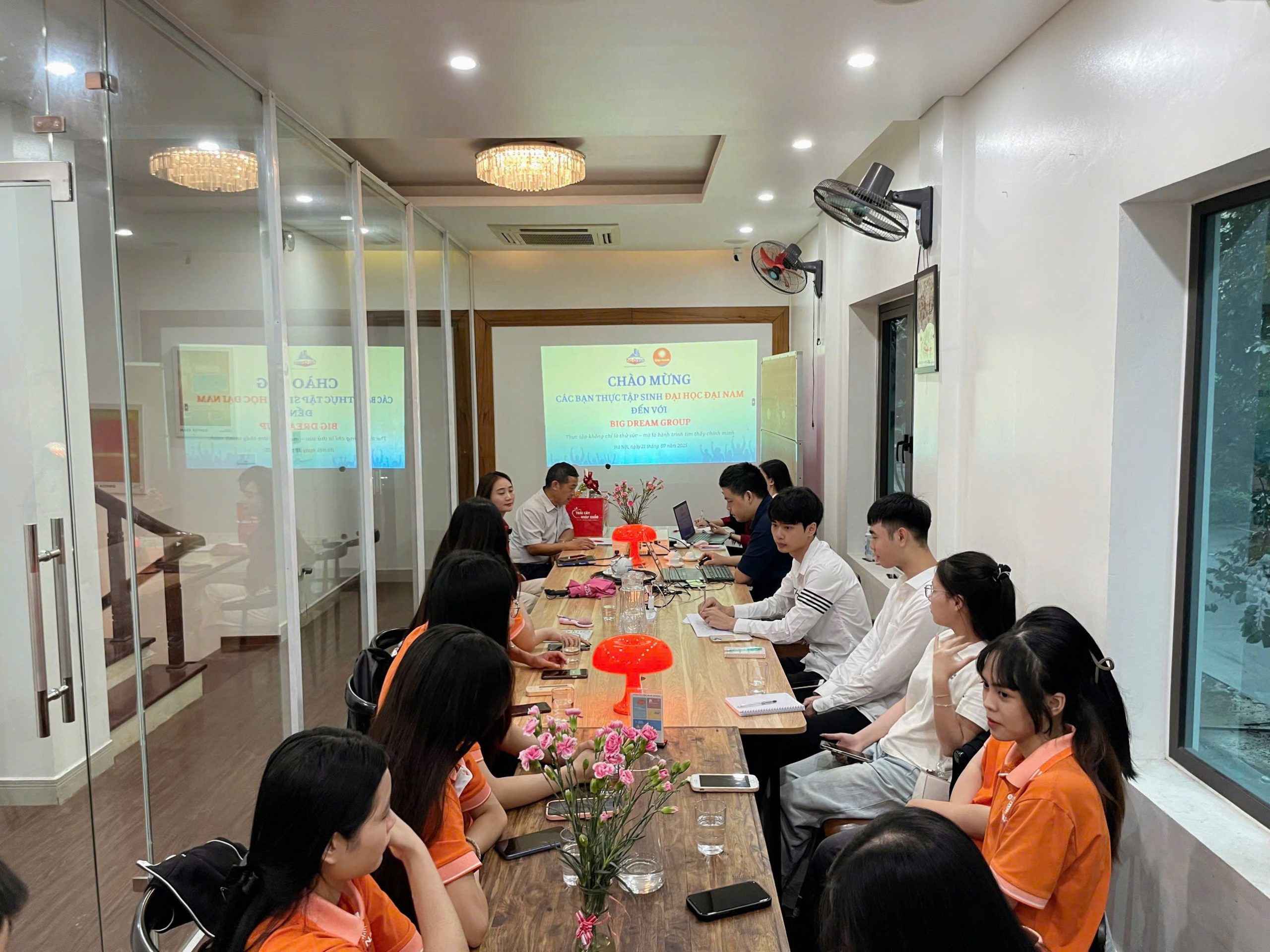 Thực tập sinh Đại Nam đến với Big Dream