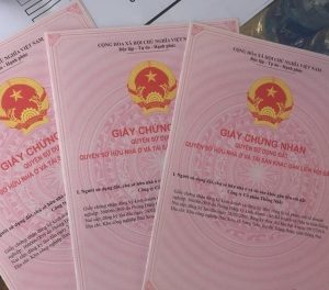 Sổ chung và tách thửa