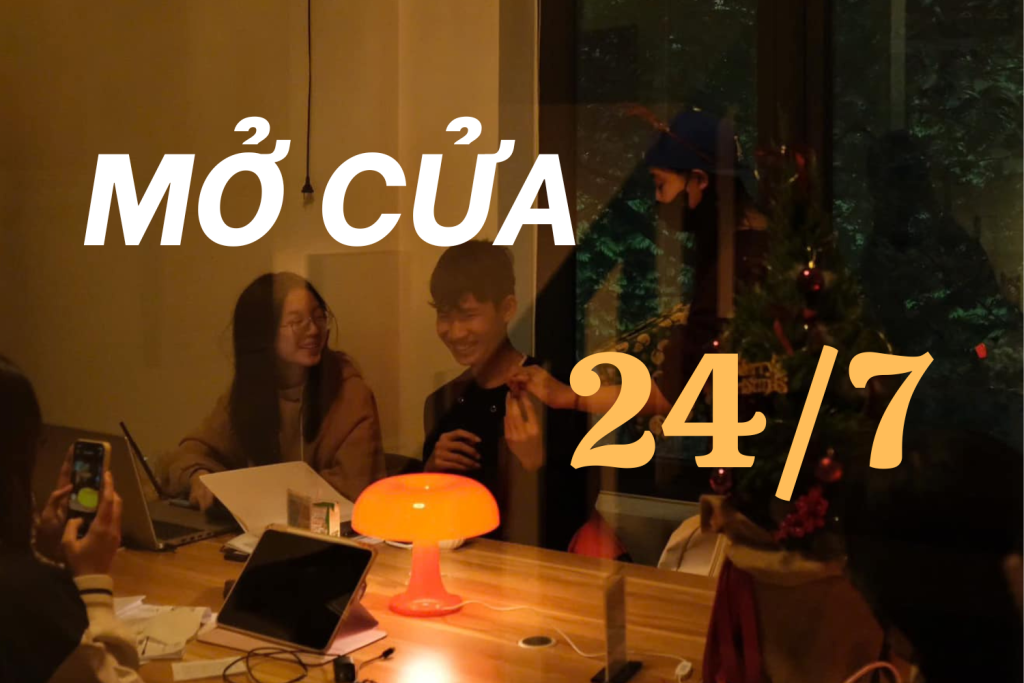 Mở cửa 24/7