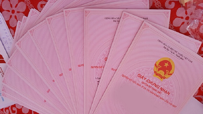 Sổ chung và tách thửa