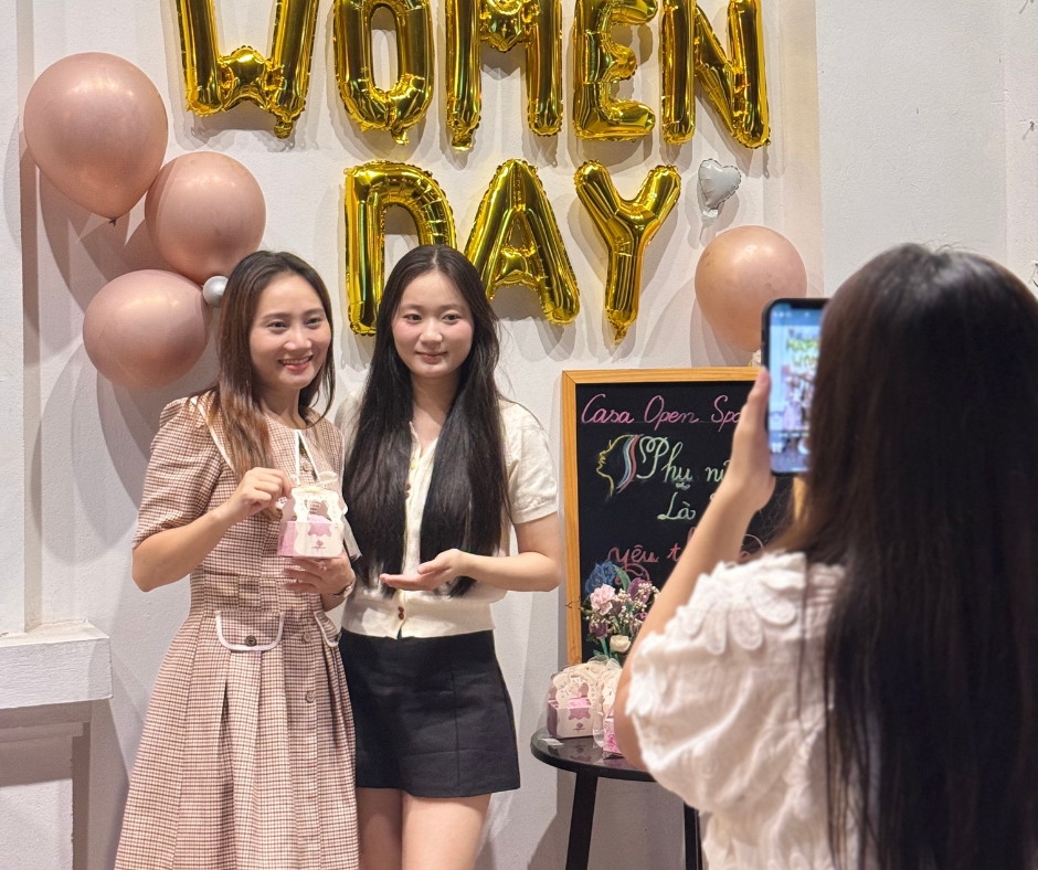 Không khí chuẩn bị náo nhiệt tại Casa Open Space